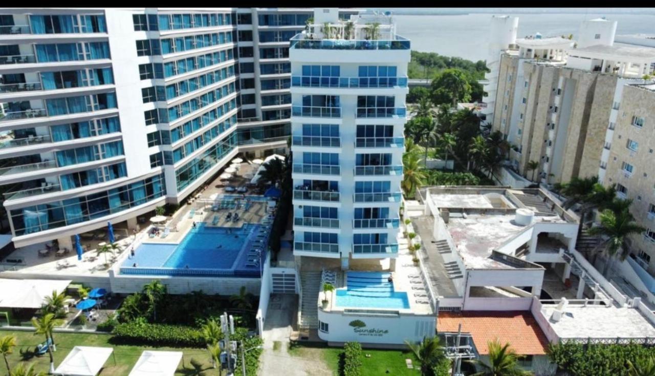 Luxury Apartment, Sector Morros, Vista Y Salida Al Mar Edificio Sunshine Cartagena Kültér fotó