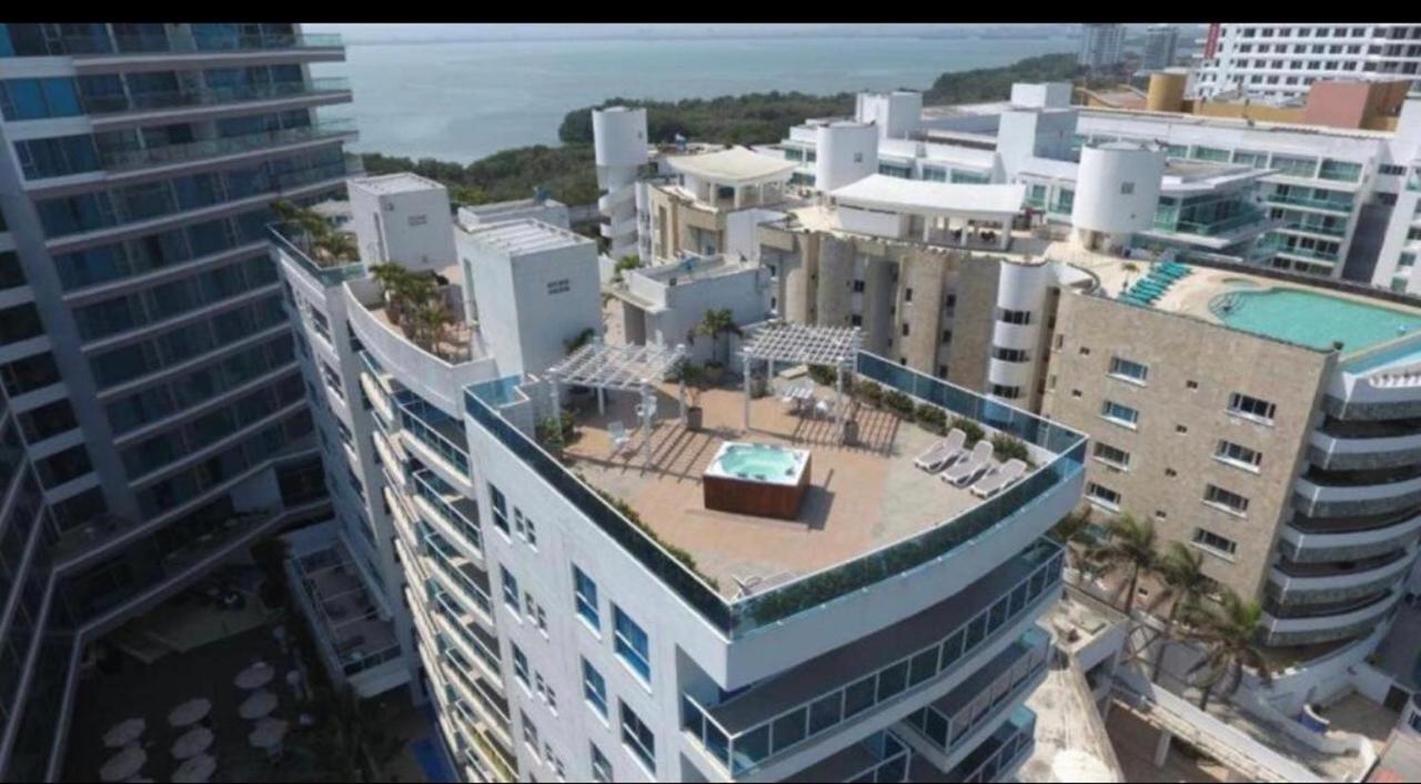 Luxury Apartment, Sector Morros, Vista Y Salida Al Mar Edificio Sunshine Cartagena Kültér fotó